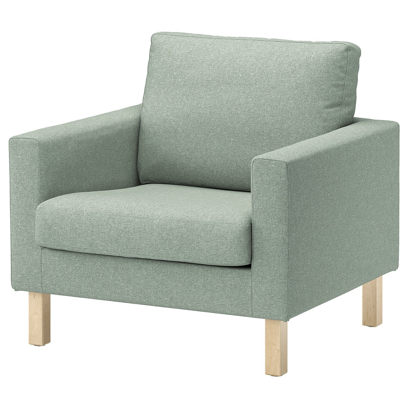 SALTSJÖBADEN armchair, Gunnared light green, 93x90x88 cm