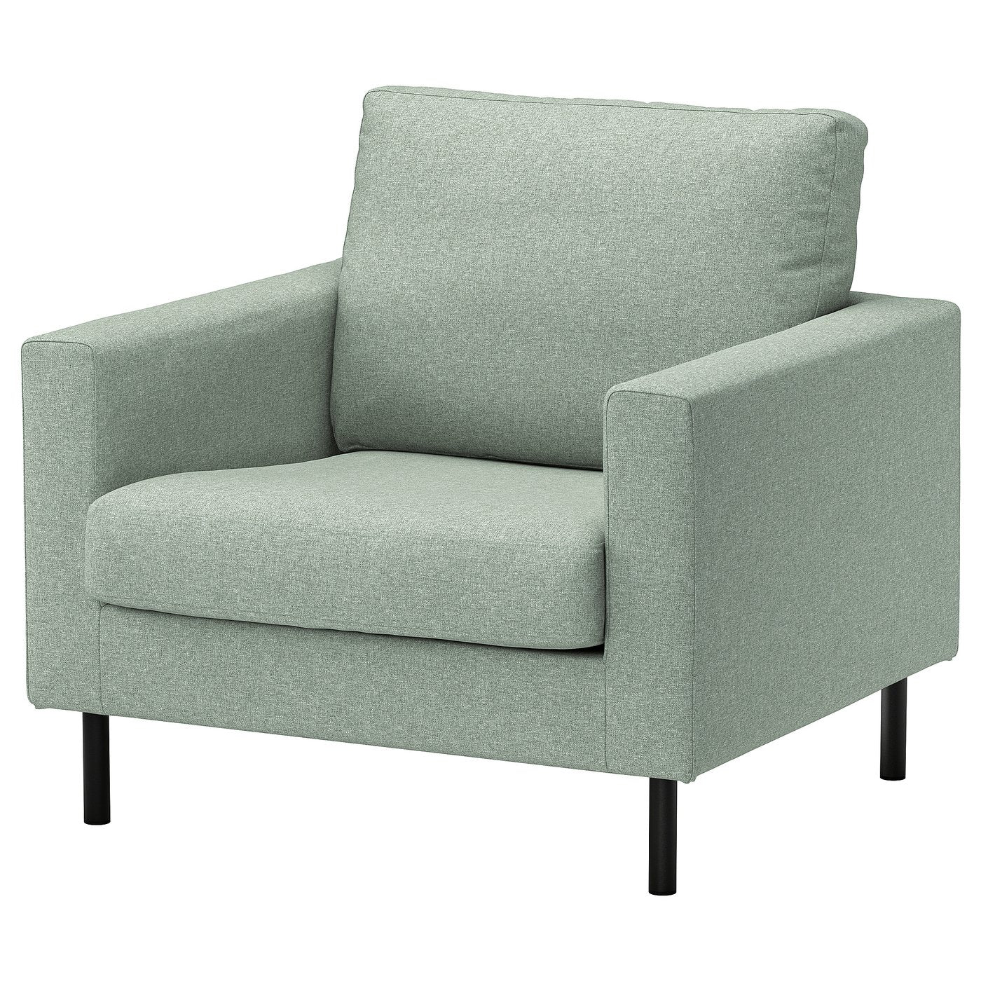 SALTSJÖBADEN armchair, Gunnared light green, 93x89x88 cm