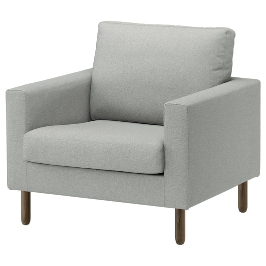 SALTSJÖBADEN armchair, Tonerud grey, 93x90x88 cm