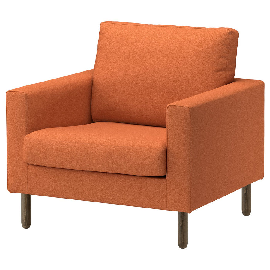 SALTSJÖBADEN armchair, Tonerud red-brown, 93x90x88 cm