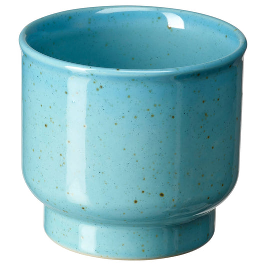 SAMMETSSYREN plant pot, in/outdoor/turquoise, 9 cm