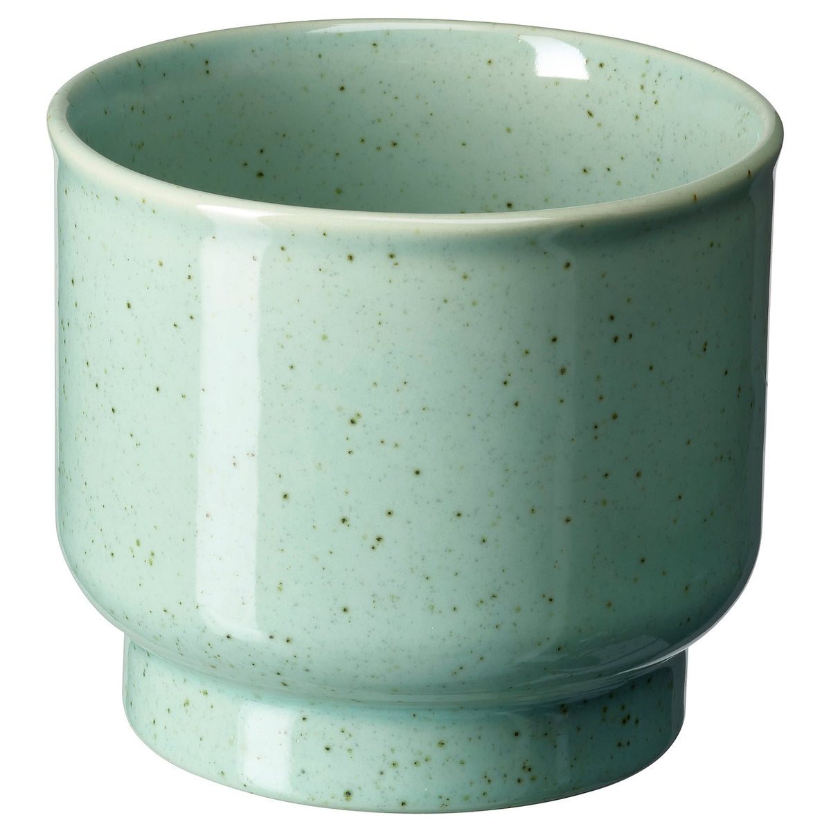 SAMMETSSYREN plant pot, in/outdoor/light green, 12 cm