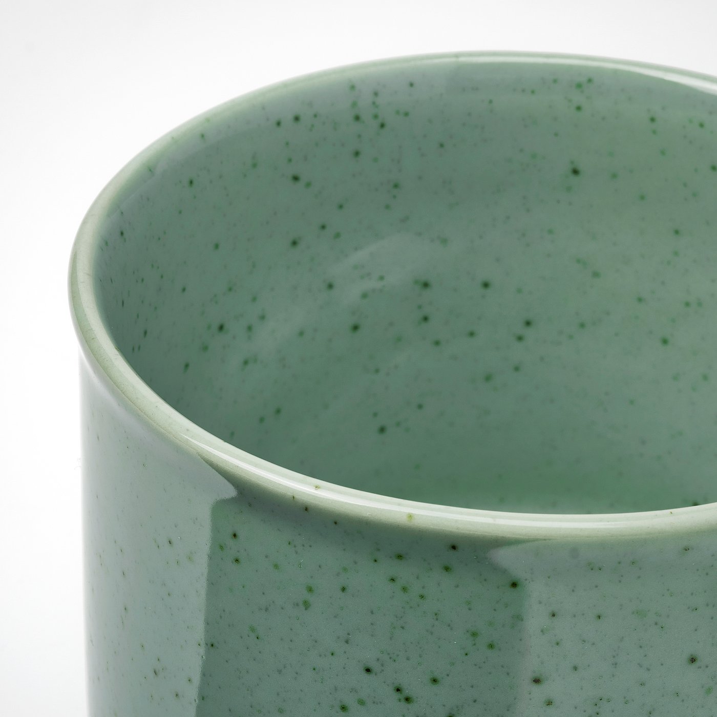 SAMMETSSYREN plant pot, in/outdoor/light green, 12 cm