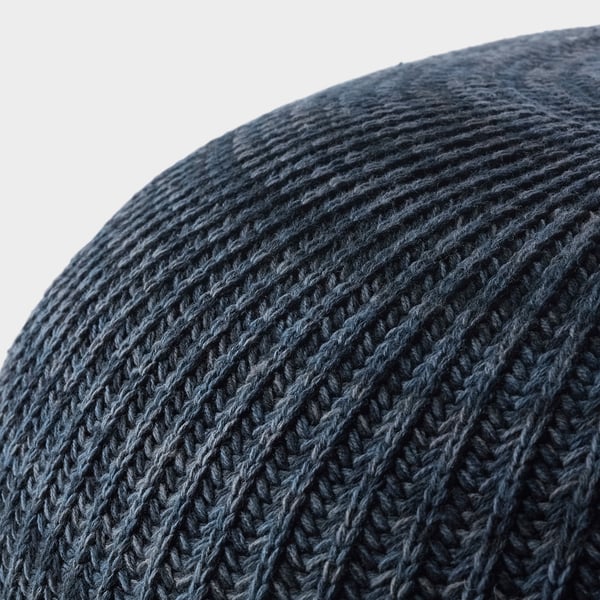 SANDARED pouffe, dark blue, 71 cm