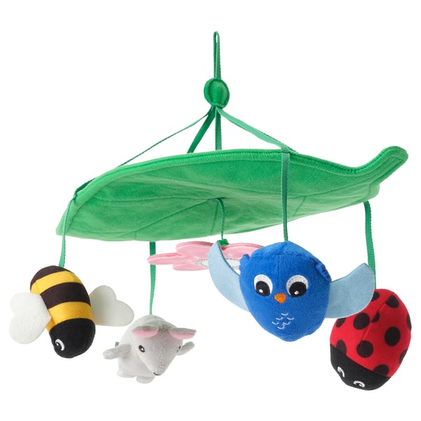 SANDBI mobile, Scandinavian nature/multicolour