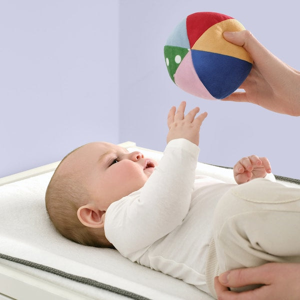 SANDBI - Soft toy, ball/multicolour