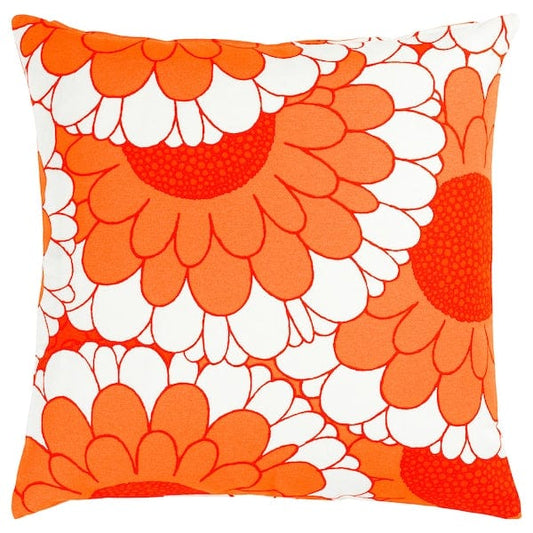 Ikea SANDETERNELL - Cushion cover, orange, 50x50 cm