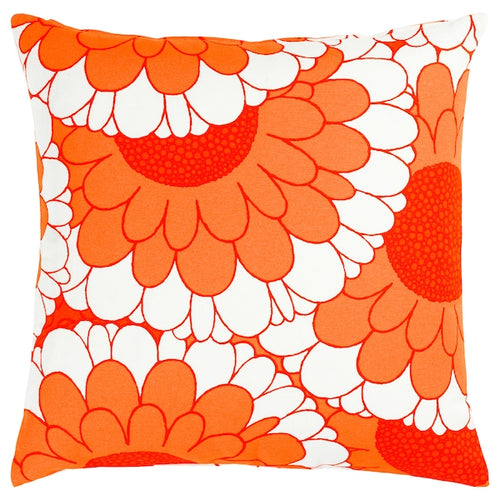 SANDETERNELL - Cushion cover, orange, 50x50 cm