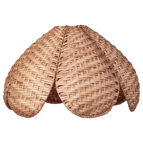 SANDKORN pendant lamp shade, handmade/rattan, 45 cm