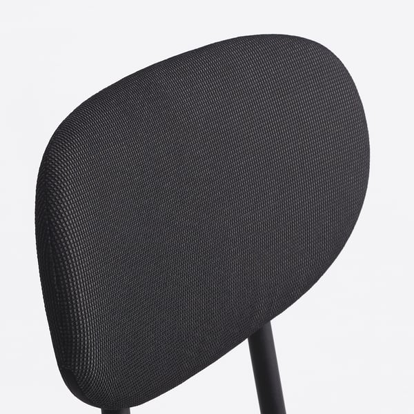 SANDSBERG / ÖSTANÖ table and 2 chairs, black black/Remmarn dark grey, 67 cm