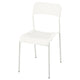 SANDSBERG chair, white, 39x77x47 cm
