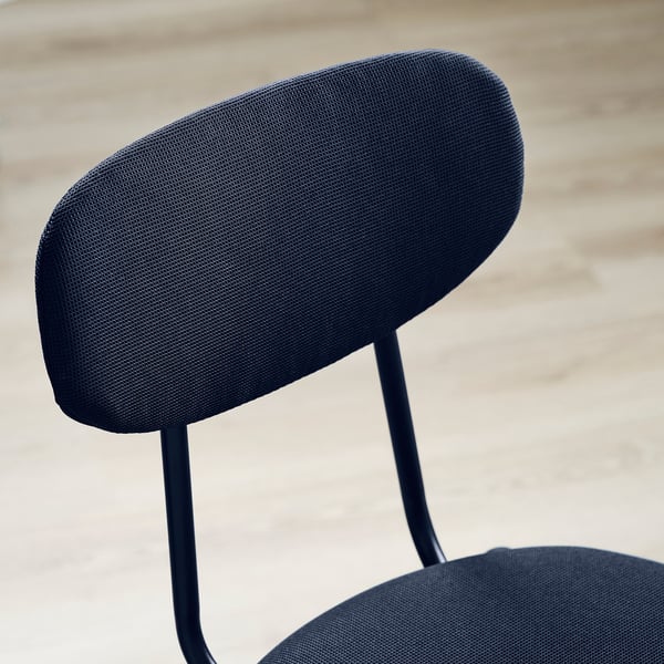 SANDSBERG chair, dark blue/Remmarn dark blue, 45x76x45 cm