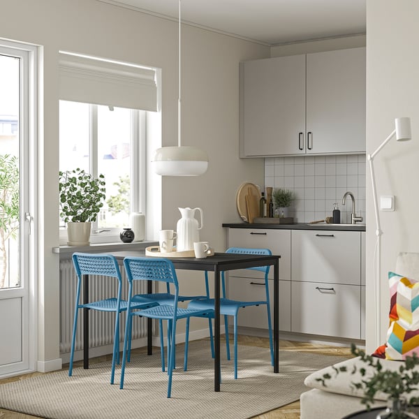 SANDSBERG chair, blue, 39x77x47 cm
