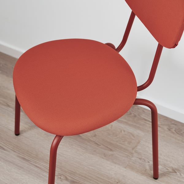SANDSBERG chair, red-brown/Remmarn red-brown, 45x76x45 cm