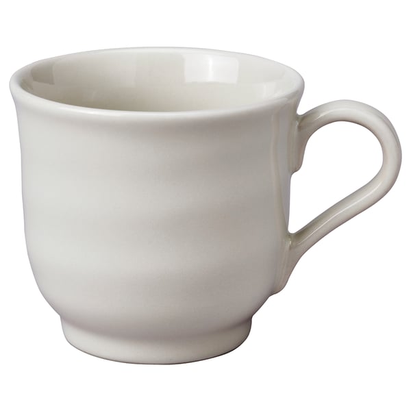 SANDSKÄDDA mug, light grey-beige, 27 cl
