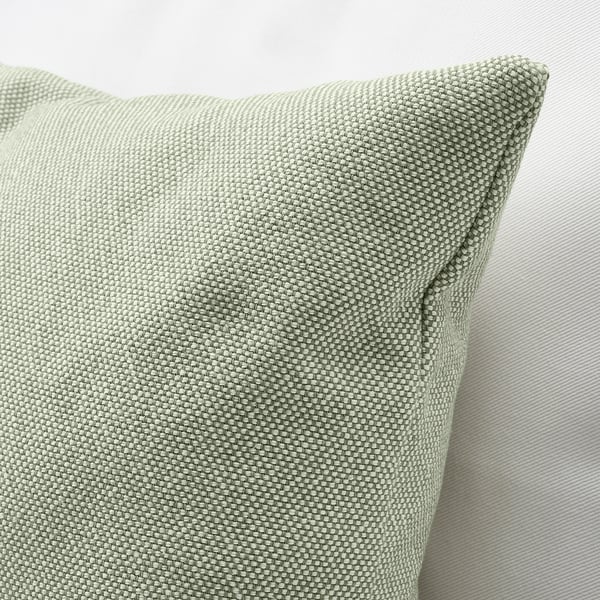 SANDTRAV - Cushion, grey-green/white, , 45x45 cm
