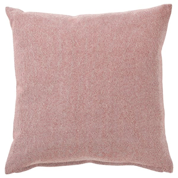 Ikea SANDTRAV - Pillow cover, red/white,45x45 cm