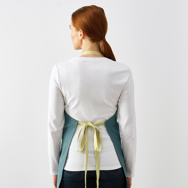 SANDVIVA - Apron, blue, 69x85 cm