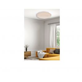 SANDY PLASTIC CEILING LAMP WHITE D60 100W CCT