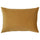 SANELA cushion cover, yellow-brown, 40x58 cm