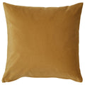 SANELA cushion cover, yellow-brown, 50x50 cm