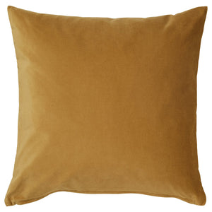 SANELA cushion cover, yellow-brown, 50x50 cm