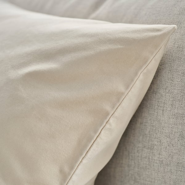 SANELA - SANELA Cushion cover, light beige, 65x65 cm