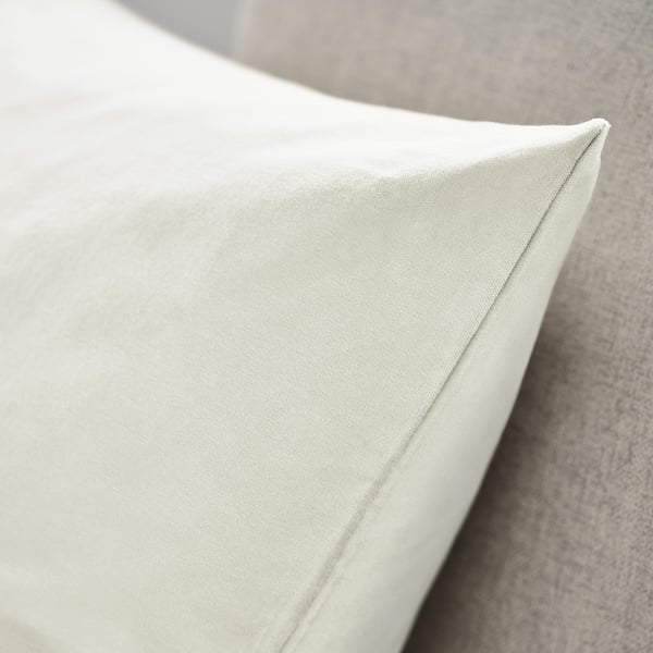 SANELA cushion cover, off-white, 50x50 cm
