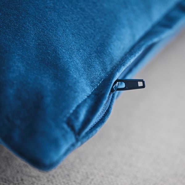 SANELA - SANELA Cushion cover, blue, 40x58 cm