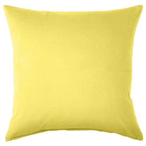 SANELA - Cushion cover, light yellow, 50x50 cm