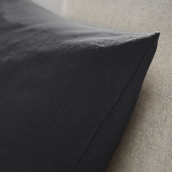 SANELA - Cushion cover, dark grey, 50x50 cm