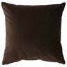SANELA cushion cover, dark brown, 50x50 cm