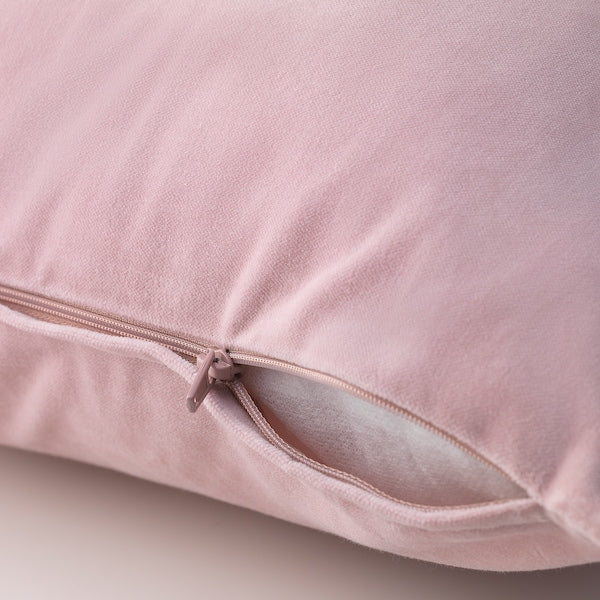 SANELA - Cushion cover, light pink, 50x50 cm