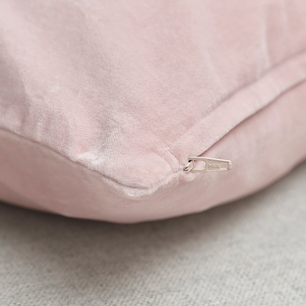 SANELA cushion cover, pale pink, 50x50 cm