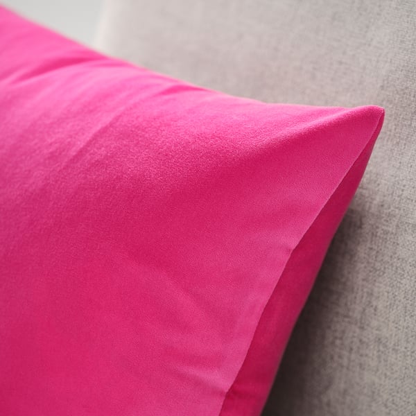 SANELA cushion cover, bright pink, 40x58 cm