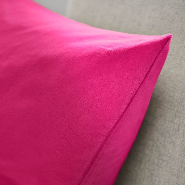 SANELA cushion cover, bright pink, 50x50 cm