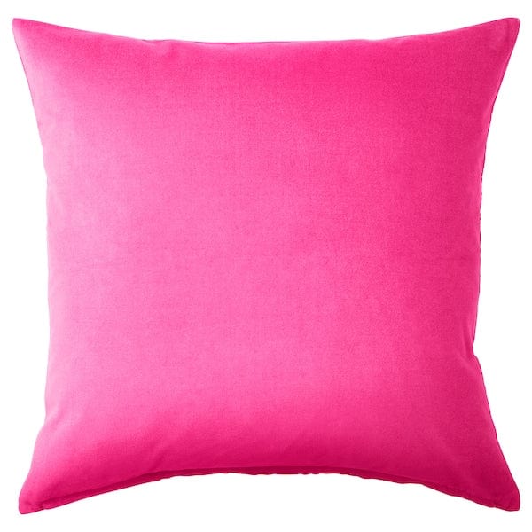 SANELA - Cushion cover, bright pink, 50x50 cm