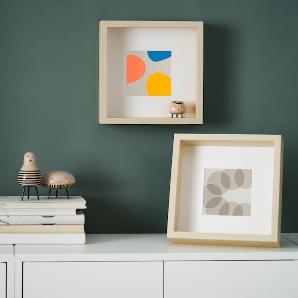 Ikea SANNAHED - Frame, birch effect, 25x25 cm