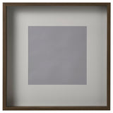 SANNAHED frame, walnut effect, 50x50 cm
