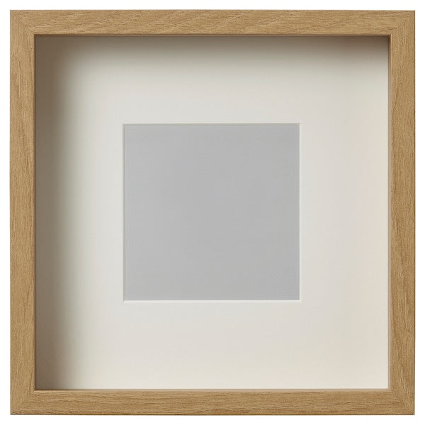 SANNAHED - Frame, oak effect, 25x25 cm