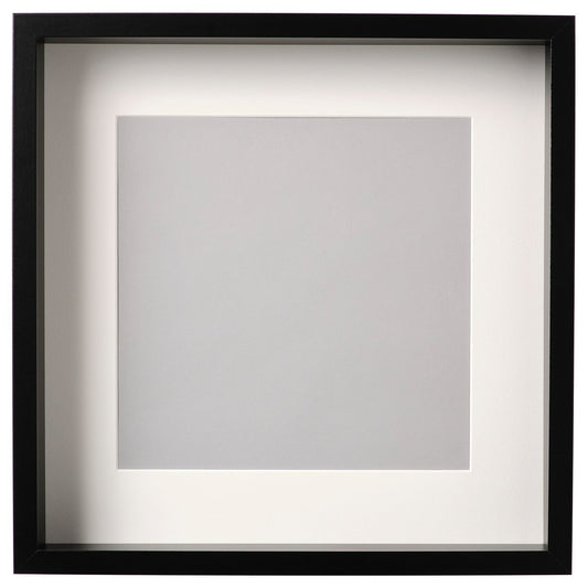 SANNAHED Frame, black, 35x35 cm