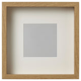 SANNAHED frame, oak effect, 25x25 cm