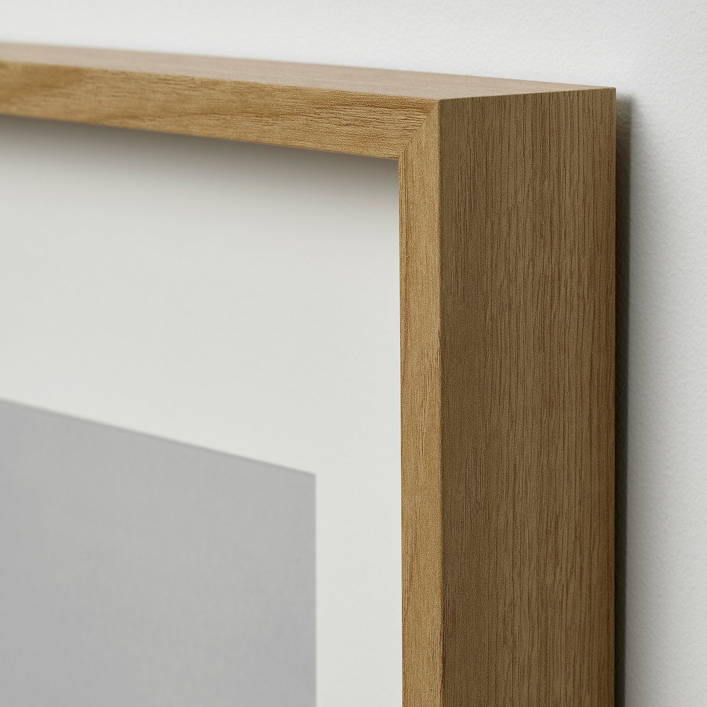 SANNAHED frame, oak effect, 25x25 cm