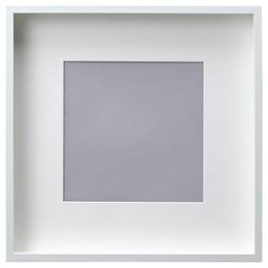 SANNAHED frame, white, 50x50 cm
