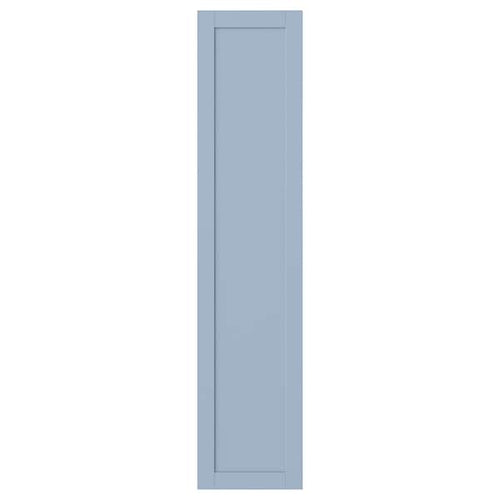 SANNIDAL - SANNIDAL Door with hinges, blue, 40x180 cm