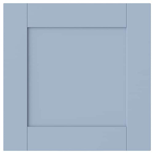 SANNIDAL - SANNIDAL Door with hinges, blue, 40x40 cm