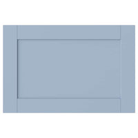 SANNIDAL door with hinges, blue, 60x40 cm