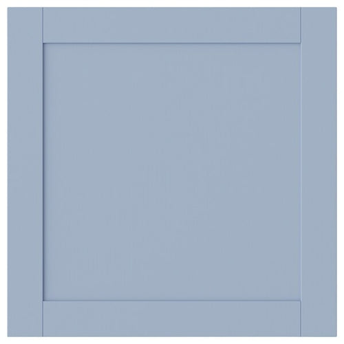SANNIDAL - SANNIDAL Door with hinges, blue, 60x60 cm