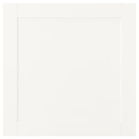 SANNIDAL door with soft closing hinges, white, 60x60 cm