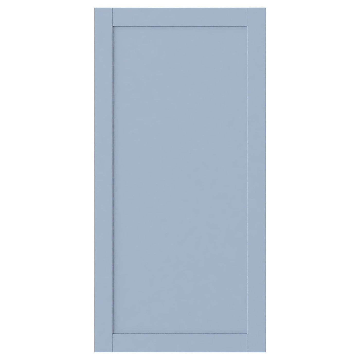 SANNIDAL door with soft closing hinges, blue, 60x120 cm